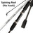 Carbon Spinning Fishing Rod M Power Hand Fishing