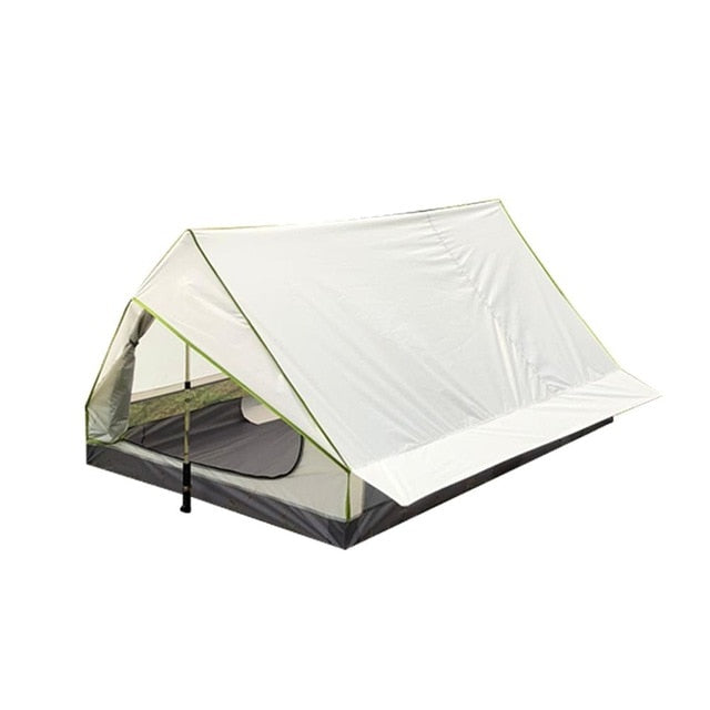 Rodless Portable A-Shaped Camping Tent