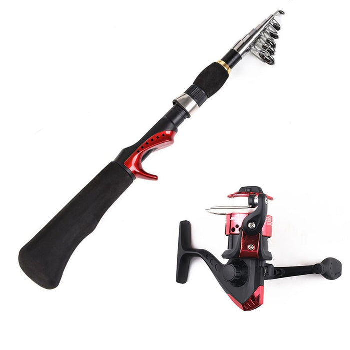 New Portable Winter Fishing Rods Combo Ice Fishing
