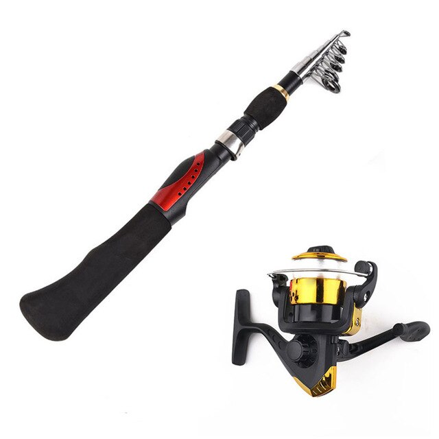 New Portable Winter Fishing Rods Combo Ice Fishing