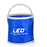 LEO 3 Color Folding Bucket Lightweight Canvas Bucket