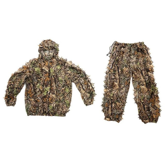 Hunting clothes New 3D maple leaf Bionic Ghillie Suits