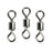 OUTAD 100-pc 8 Shape Barrel Ball Bearing Fishing Swivel