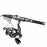 1.5M-2.4M Fishing Rod Combo FULL Kit Travel Spinning Telescopic Fishing