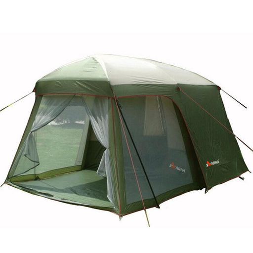Double layer garden 5 8 person large family camping tent