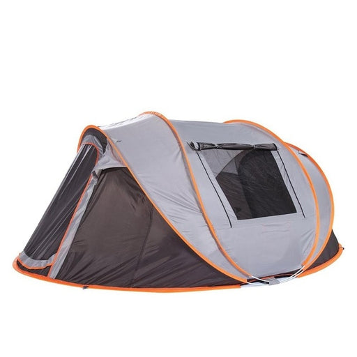 Outdoor 3-4 persons automatic speed open throwing pop up windproof waterproof beach camping tent large space Free dropshipping