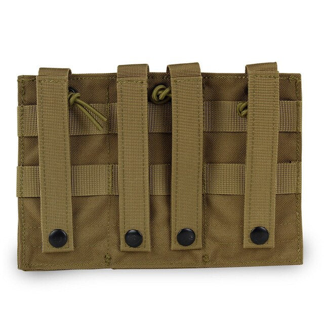 Tactical Vest Clip Bombs Pouch Triple Attached Package