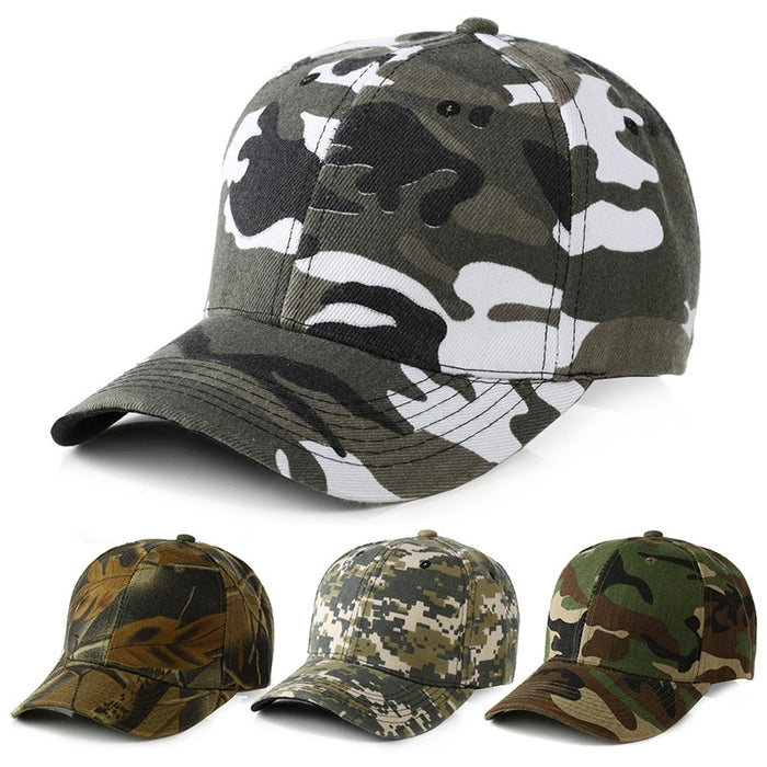 Men Camouflage Printing Fishing Caps