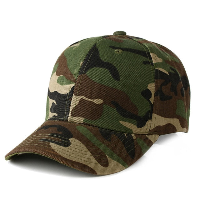 Men Camouflage Printing Fishing Caps