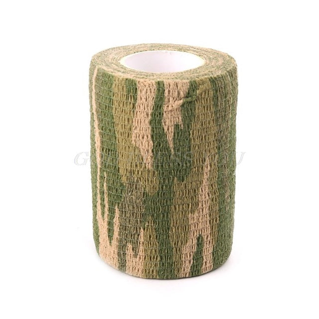 7.5cm x4.5m Army Camo Outdoor Hunting Shooting Tool Camouflage Stealth Tape Waterproof Wrap Durable accessories