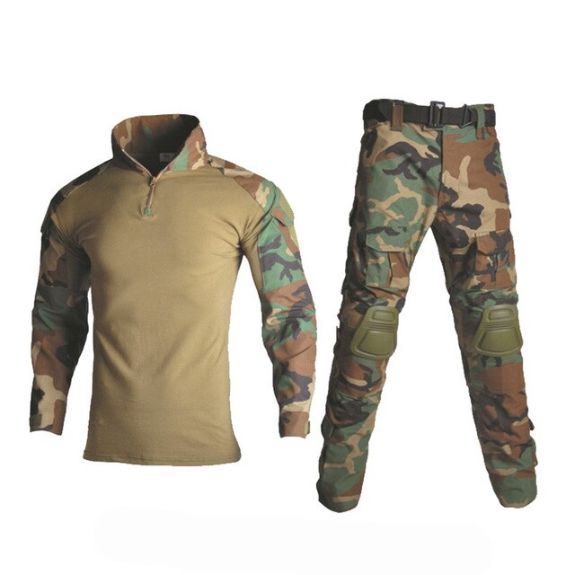 Camouflage Hunting Clothes Tactical Frog Suits
