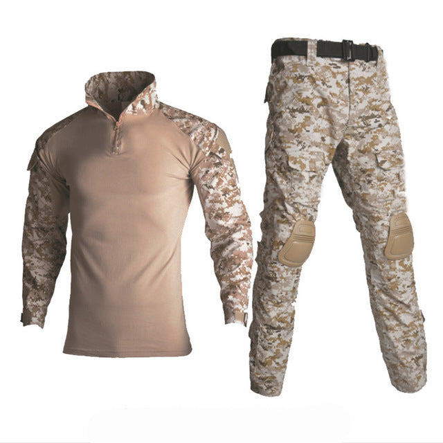 Camouflage Hunting Clothes Tactical Frog Suits