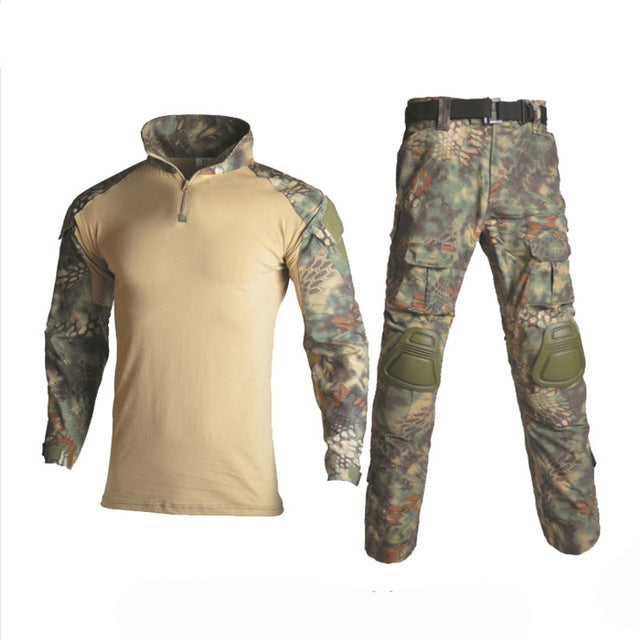 Camouflage Hunting Clothes Tactical Frog Suits