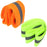 Reflective Lime Green Gray Tape Sew